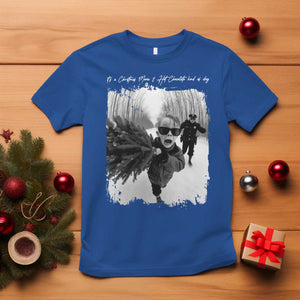 Funny Christmas Movie T Shirt Funny Kevin Home Xmas Meme Alone TS10 Royal Blue Print Your Wear