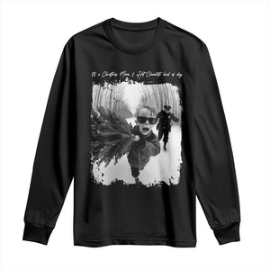 Funny Christmas Movie Long Sleeve Shirt Funny Kevin Home Xmas Meme Alone TS10 Black Print Your Wear