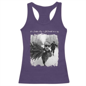 Funny Christmas Movie Racerback Tank Top Funny Kevin Home Xmas Meme Alone TS10 Purple Print Your Wear