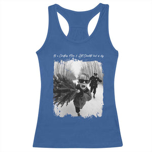 Funny Christmas Movie Racerback Tank Top Funny Kevin Home Xmas Meme Alone TS10 Royal Blue Print Your Wear