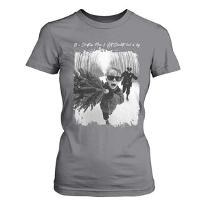 Funny Christmas Movie T Shirt For Women Funny Kevin Home Xmas Meme Alone TS10 Charcoal Print Your Wear