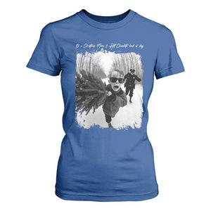 Funny Christmas Movie T Shirt For Women Funny Kevin Home Xmas Meme Alone TS10 Royal Blue Print Your Wear