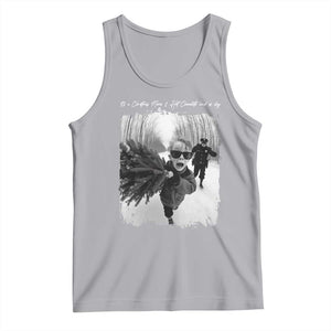 Funny Christmas Movie Tank Top Funny Kevin Home Xmas Meme Alone TS10 Athletic Heather Print Your Wear