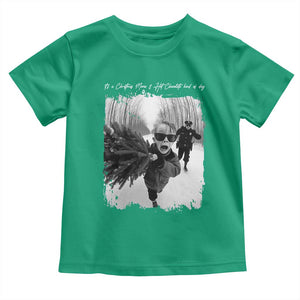 Funny Christmas Movie Toddler T Shirt Funny Kevin Home Xmas Meme Alone TS10 Irish Green Print Your Wear