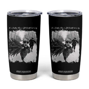 Funny Christmas Movie Tumbler Cup Funny Kevin Home Xmas Meme Alone TS10 Black Print Your Wear