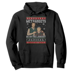 Ugly Christmas Movie Hoodie Funny Wet Bandits Home Xmas Alone TS10 Black Print Your Wear