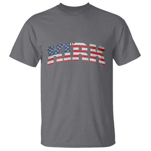Kirk T Shirt American Flag Charlie Kirk Last Name Surname Team TS10 Charcoal Print Your Wear