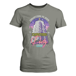 Nakatomi Plaza Christmas Party 1988 T Shirt For Women Funny 80's Movie Ugly Xmas Gift TS10 Military Green Print Your Wear