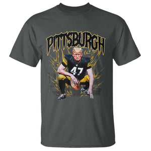 Vintage PFS T Shirt Retro Sports Fan Trump 47 Streetwear Bootleg TS10 Dark Heather Print Your Wear