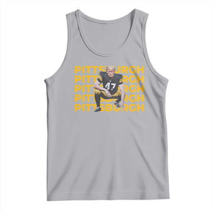 PFS Trump Football Tank Top Vintage Athletic Sports Fan Game Day TS10 Athletic Heather Print Your Wear