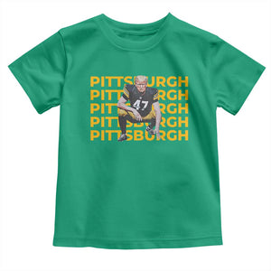 PFS Trump Football Toddler T Shirt Vintage Athletic Sports Fan Game Day TS10 Irish Green Print Your Wear