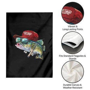 Trump Fishing Garden Flag American Flag Bass Fish Fisherman TS10 Print Your Wear