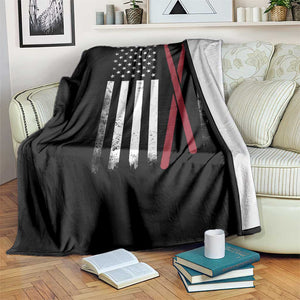 American Flag Drumsticks Throw Blanket USA Drummers Vintage Drum Sticks TS10 Print Your Wear
