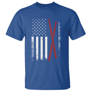 American Flag Drumsticks T Shirt USA Drummers Vintage Drum Sticks TS10 Royal Blue Print Your Wear