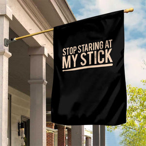 Funny Drumming Garden Flag Stop Staring At My Stick Drummer TS10 Print Your Wear