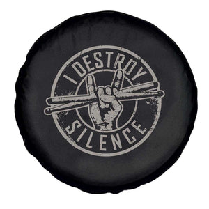 Funny Drummer Spare Tire Cover Musician Gift Percussion Lover TS10 Print Your Wear
