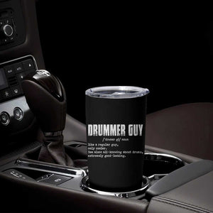 Funny Drummer Guy Tumbler Cup Definition Vintage Drums Drumming TS10 Print Your Wear