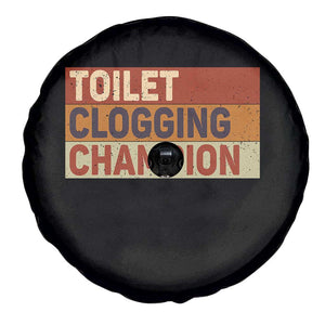 Toilet Clogging Champion Spare Tire Cover TS10 Print Your Wear