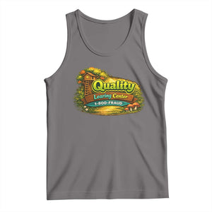 Quality Learing Center Tank Top Funny Childcare Day Care TS10 Deep Heather Print Your Wear