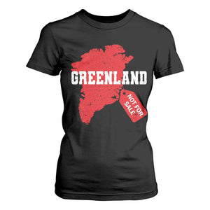 Greenland Not For Sale T Shirt For Women Vintage Funny FDT Trump TS10 Black Print Your Wear