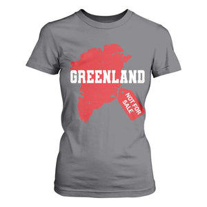 Greenland Not For Sale T Shirt For Women Vintage Funny FDT Trump TS10 Charcoal Print Your Wear