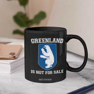 Greenland Is Not For Sale Coffee Mug Polar Bear Vintage Political Protest TS10 Print Your Wear