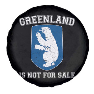 Greenland Is Not For Sale Spare Tire Cover Polar Bear Vintage Political Protest TS10 Print Your Wear