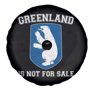 Greenland Is Not For Sale Spare Tire Cover Polar Bear Vintage Political Protest TS10 Print Your Wear