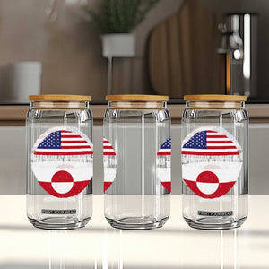 Dear Greenland We Hate Him Too Glass Can Political Protest Greenlander American Flag TS10 Print Your Wear