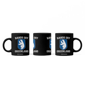 Hands Off Greenland Coffee Mug Polar Bear Vintage Political Protest TS10 Print Your Wear