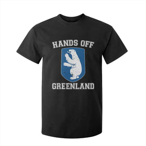 Hands Off Greenland T Shirt For Kid Polar Bear Vintage Political Protest TS10 Black Print Your Wear