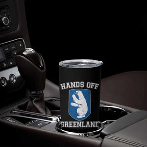 Hands Off Greenland Tumbler Cup Polar Bear Vintage Political Protest TS10 Print Your Wear