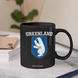 Greenland Coffee Mug Polar Bear Vintage Political Protest TS10 Print Your Wear