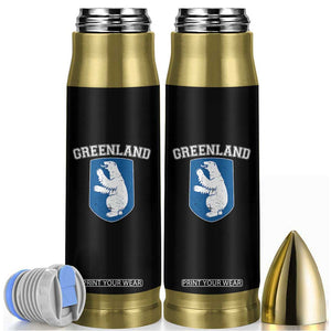 Greenland Bullet Tumbler Polar Bear Vintage Political Protest TS10 Black Print Your Wear