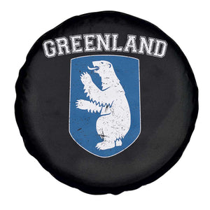 Greenland Spare Tire Cover Polar Bear Vintage Political Protest TS10 Print Your Wear