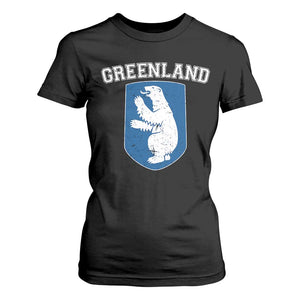 Greenland T Shirt For Women Polar Bear Vintage Political Protest TS10 Black Print Your Wear