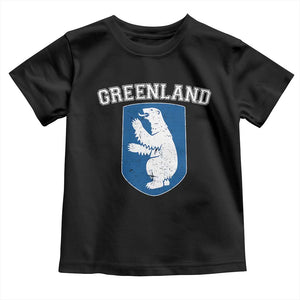 Greenland Toddler T Shirt Polar Bear Vintage Political Protest TS10 Black Print Your Wear