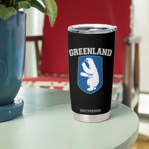 Greenland Tumbler Cup Polar Bear Vintage Political Protest TS10 Print Your Wear