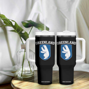 Greenland Tumbler With Handle Polar Bear Vintage Political Protest TS10 Print Your Wear
