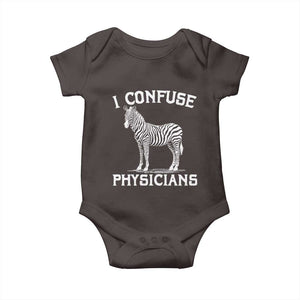 Rare Disease Awereness Baby Onesie Zebra Ribbon Cancer Warrior Gift TS10 Dark Chocolate Print Your Wear