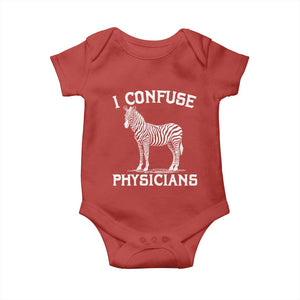 Rare Disease Awereness Baby Onesie Zebra Ribbon Cancer Warrior Gift TS10 Red Print Your Wear