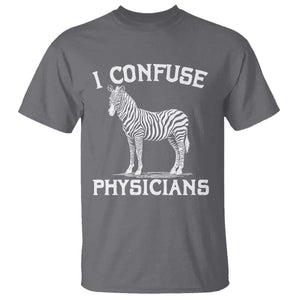 Rare Disease Awereness T Shirt Zebra Ribbon Cancer Warrior Gift TS10 Charcoal Print Your Wear