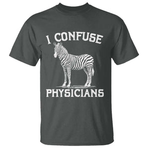 Rare Disease Awereness T Shirt Zebra Ribbon Cancer Warrior Gift TS10 Dark Heather Print Your Wear