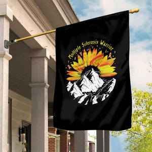 MS Warrior Garden Flag Orange Ribbon Sunflower Multiple Sclerosis Awareness TS10 Print Your Wear