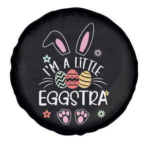 Funny Easter Spare Tire Cover Im A Little Eggstra Bunny Cute Kids Toddler TS10 Print Your Wear