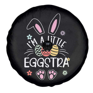 Funny Easter Spare Tire Cover Im A Little Eggstra Bunny Cute Kids Toddler TS10 Print Your Wear