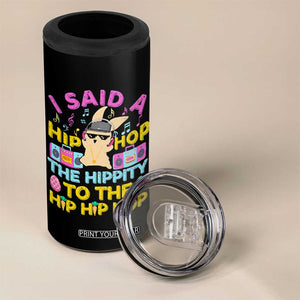 Funny Hip Hop Hippity Easter Bunny 4 in 1 Can Cooler Tumbler TS10 Print Your Wear