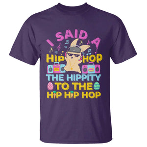 Funny Hip Hop Hippity Easter Bunny T Shirt TS10 Purple Print Your Wear