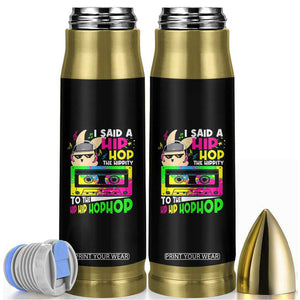 Hip Hop Easter Bunny Bullet Tumbler Funny Hippity Cool Rabbit Lovers Toddler TS10 Black Print Your Wear