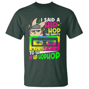 Hip Hop Easter Bunny T Shirt Funny Hippity Cool Rabbit Lovers Toddler TS10 Dark Forest Green Print Your Wear